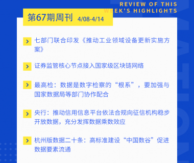 第67期 | 产业区块链一周快讯速览缩略图