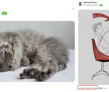 「散户之光」Roaring Kitty回归，同名Meme币一天暴涨百倍缩略图