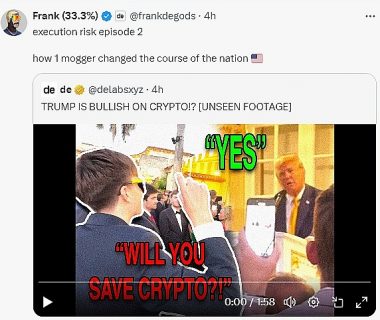 特朗普概念的Meme币价格暴涨 新的Web3叙事在圈内唱响？缩略图
