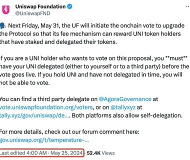 Uniswap(UNI)为何骤升突破10刀缩略图