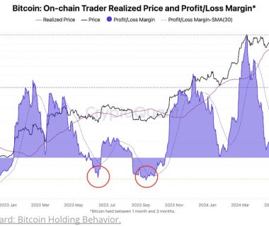 比特币链上交易者亏损率达-17%，系FTX崩溃以来最低水平缩略图