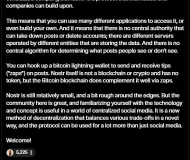 重塑社交网络：Nostr 和比特币如何带来去中心化革命缩略图