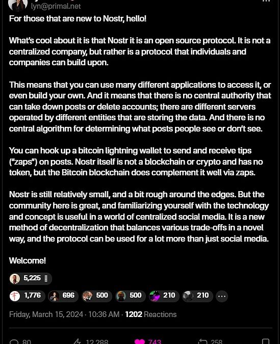 重塑社交网络:Nostr 和比特币如何带来去中心化革命缩略图 重塑社交网络:Nostr 和比特币如何带来去中心化革命缩略图