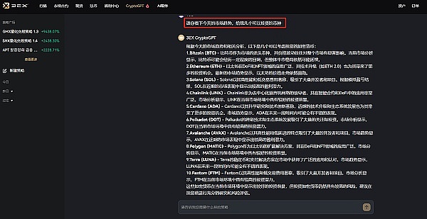 3EX CryptoGPT助你把握加密市场投资先机缩略图 3EX CryptoGPT助你把握加密市场投资先机缩略图